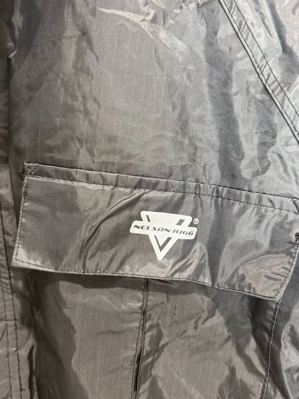 Nelson-Rigg WeatherPro WP-8000 Motorcycle Rain Suit 2 Piece Black Large